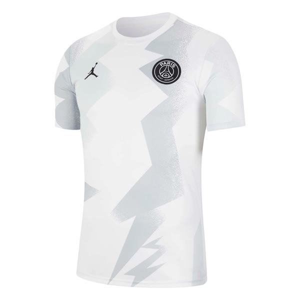 Psg White Jersey  PSG Authentic Jersey 2021/22 By Jordan  White